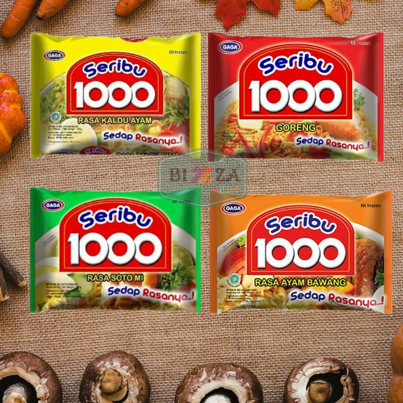 Mie Gaga 1000 All Variant