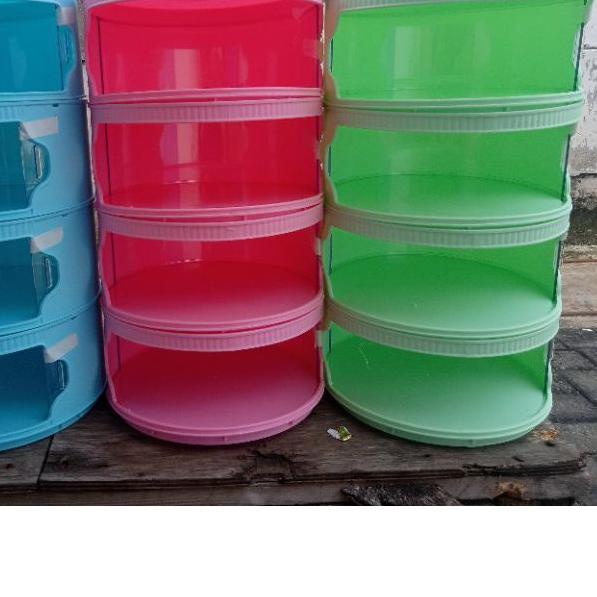 ▼ Tudung saji warna 4 susun 5 susun sudah dirakit ❁