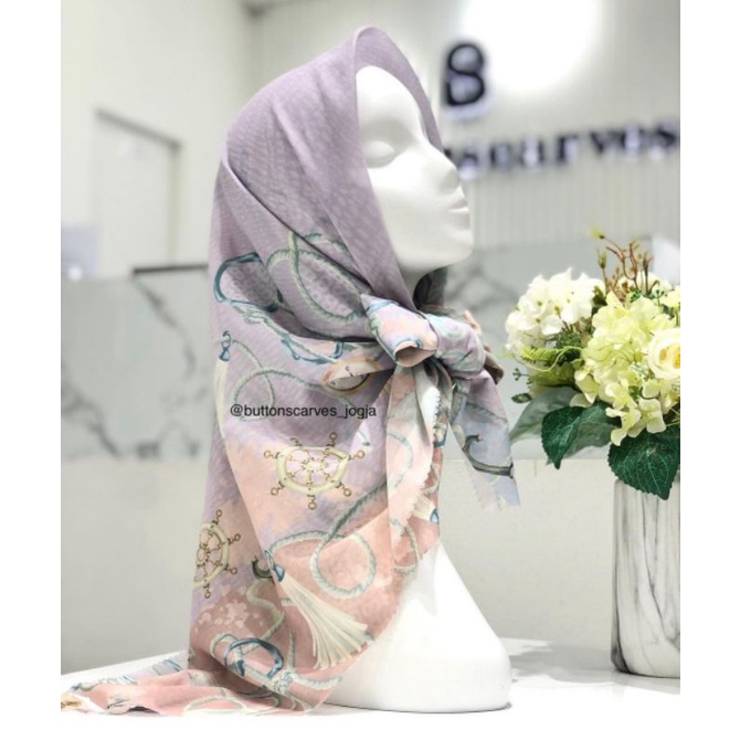 Nautical series buttonscarves yara