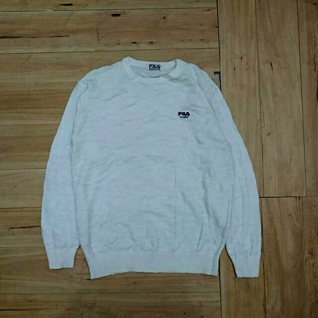 Jaket rajut fila original