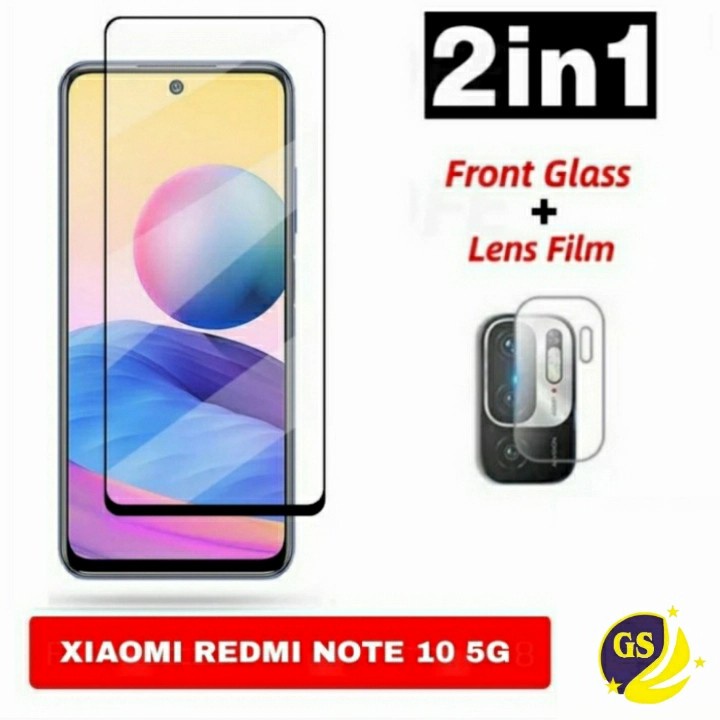 Xiaomi Redmi Note 10 5G / Poco M3 Pro 5G Tempered Glass Anti Gores TG Full Cover Layar