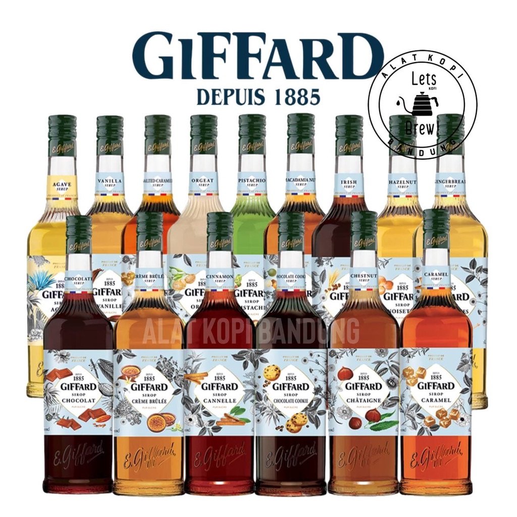 Jual Giffard Syrup L Syrup Giffard Ml Flavour Untuk Coffee