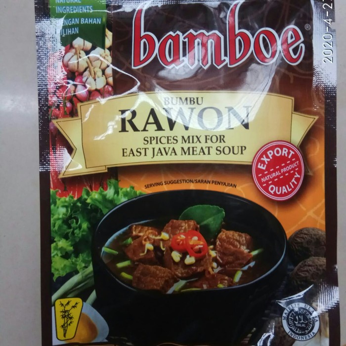 

Instan-Masak-Bumbu- Aa Bumbu Instan 36 Gr Bamboe Rawon -Bumbu-Masak-Instan.