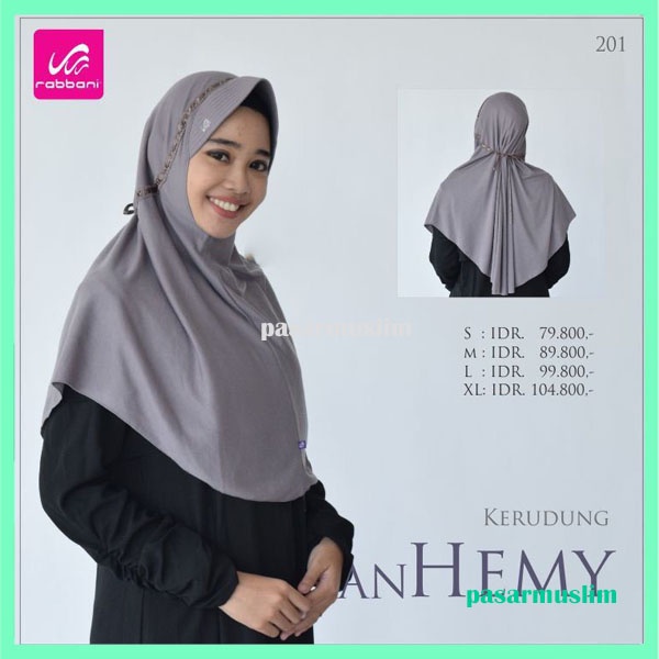 Jilbab Rabbani Hemy Jilbab instan Kerudung Sekolah Rabbani Terlaris