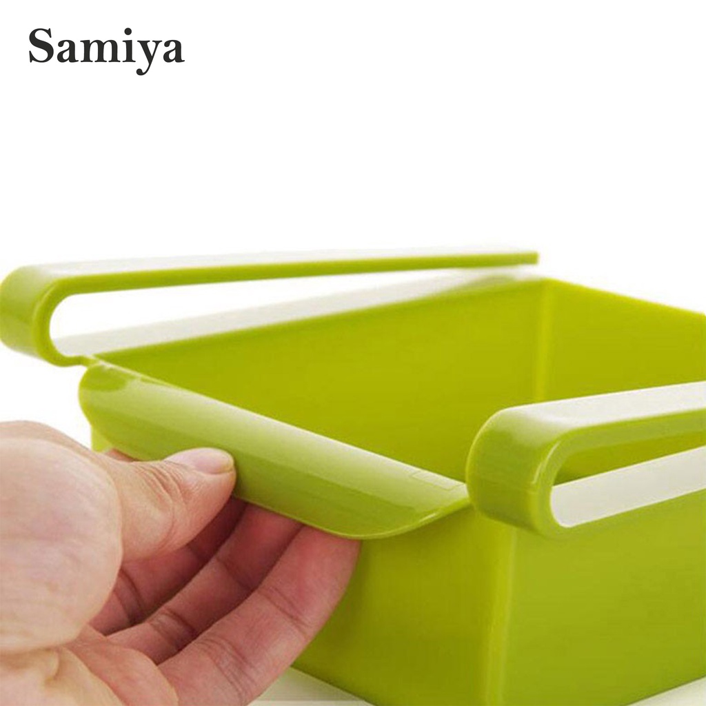 kotak box kecil laci kulkas / laci tambahan rak kulkas serbaguna / refrigerator storage box plastic