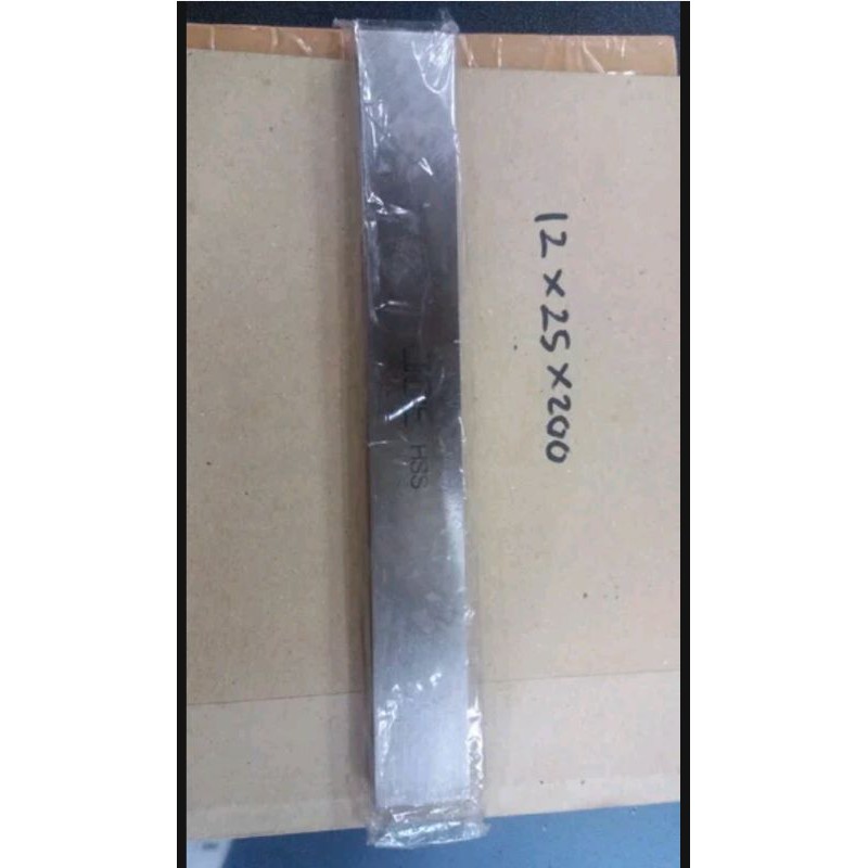 HSS Mata Pahat Bubut HSS Rectangular Flat Cut Off Blade JOE KW 12 x 25 x 200