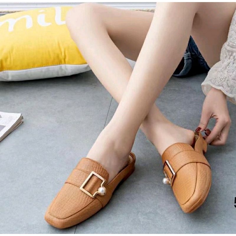 Sandal Flat Jelly Import BEATRIX / Sandal Selop Wanita