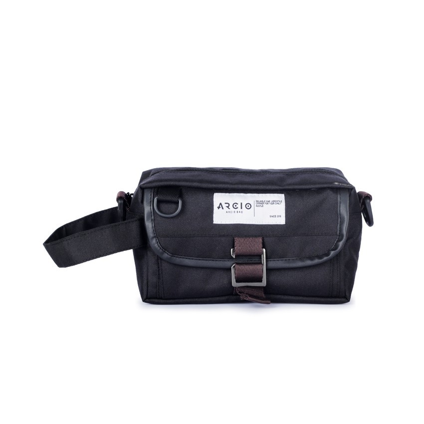 LITO BLACK |ManNeedMe x ARCIO| Tas Selempang Pria Sling Bag Pouch ORIGINAL