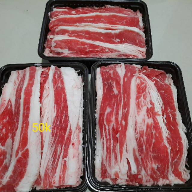 Daging Slice Beef Slice Daging Teriyaki Daging Yoshinoya Shopee Indonesia