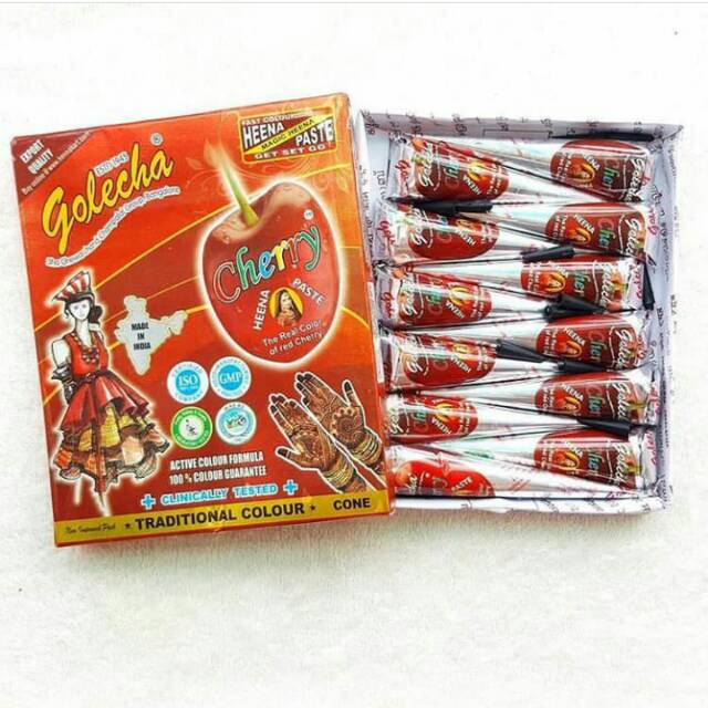 

Henna golecha cherry(isi 12pc)