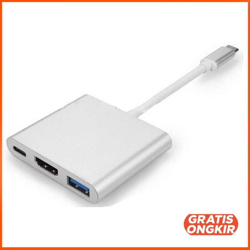 USB Type C 3.1 to USB 3.0 HDMI USB Type C - hpq1034