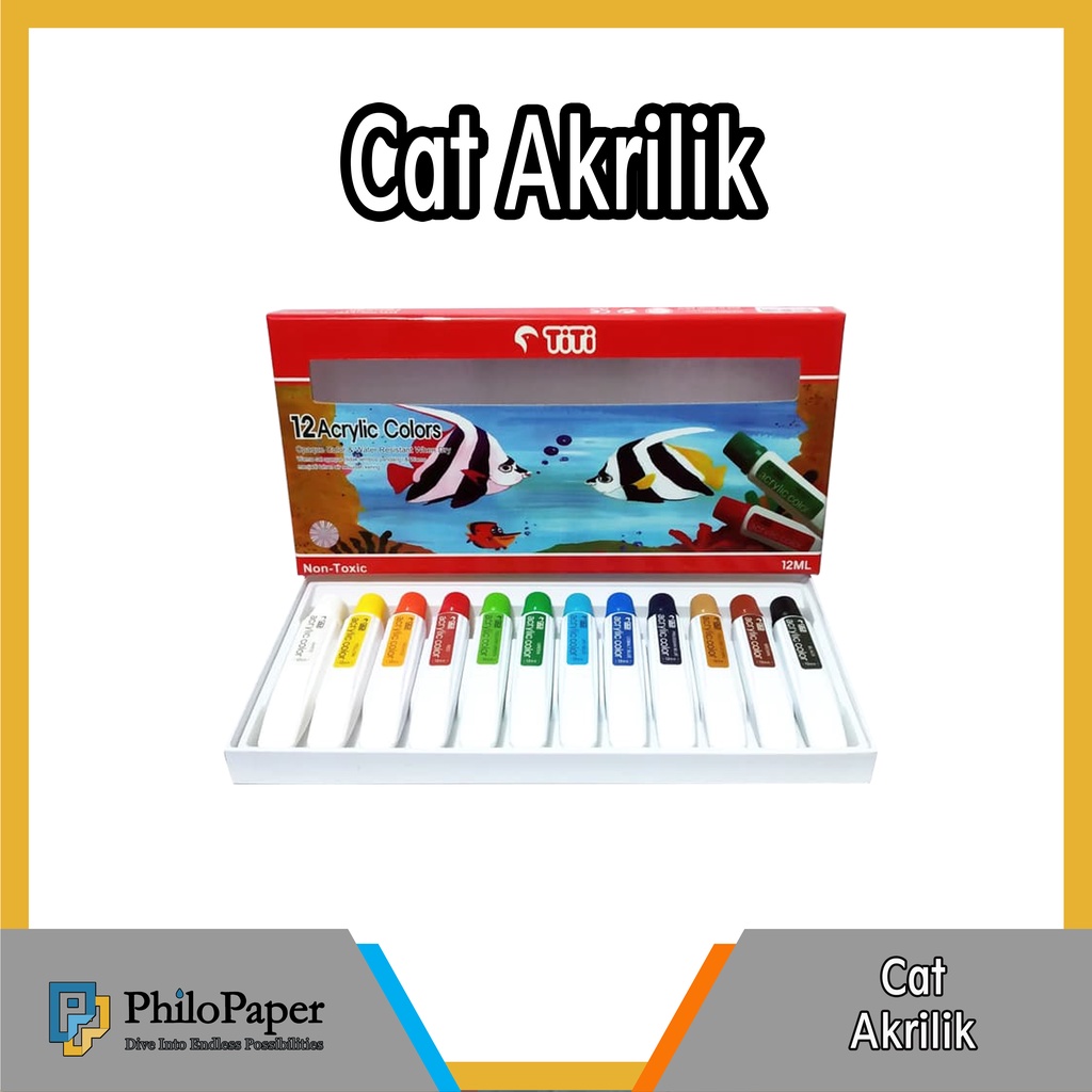 

ATK ~ Cat Acrylic 12 Warna
