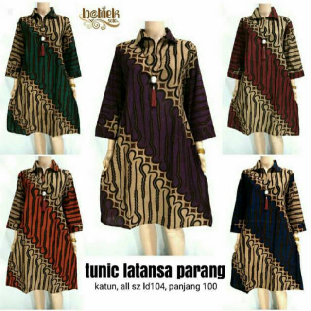 TUNIK MURAH TUNIK BATIK MURAH TUNIK LATANSA MURAH GROSIR BATIK GROSIR BAJU MURAH TUNIK PARANG