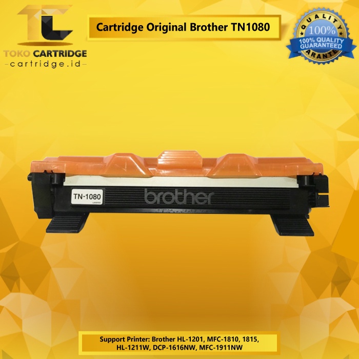 Cartridge Brothr TN1080 TN-1080 New Original HL-1201 MFC-1810 1815