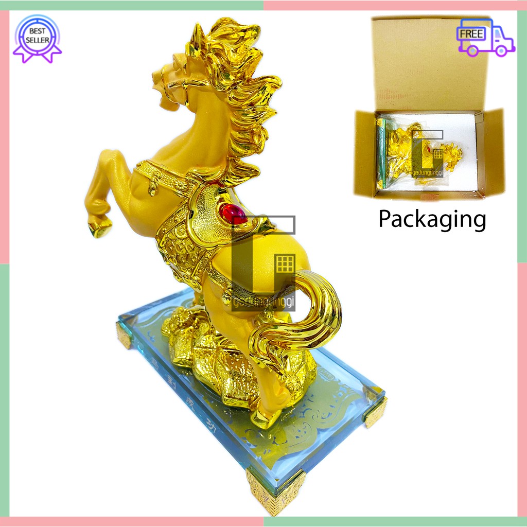 Patung Pajangan Hiasan Kado Hadiah Imlek Fengshui 12 Animal Bintang Binatang Hewan Kuda Horse Rat Tiger Rabbit Dragon Snake Horse Monkey Dog Sheshio Shio Sio Tikus Kerbau Macan Kelinci Naga Ular Kambing Monyet Ayam Anjing Babi Gold Emas Hoki Cina Cny 2023