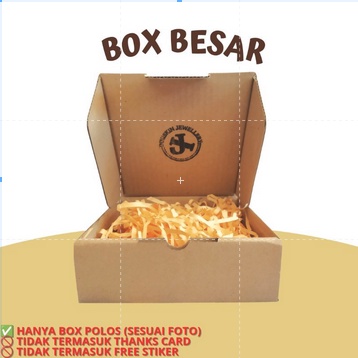 TAMBAHAN BOX PACKING Box Besar dan Box Kecil / Bungkusan kado