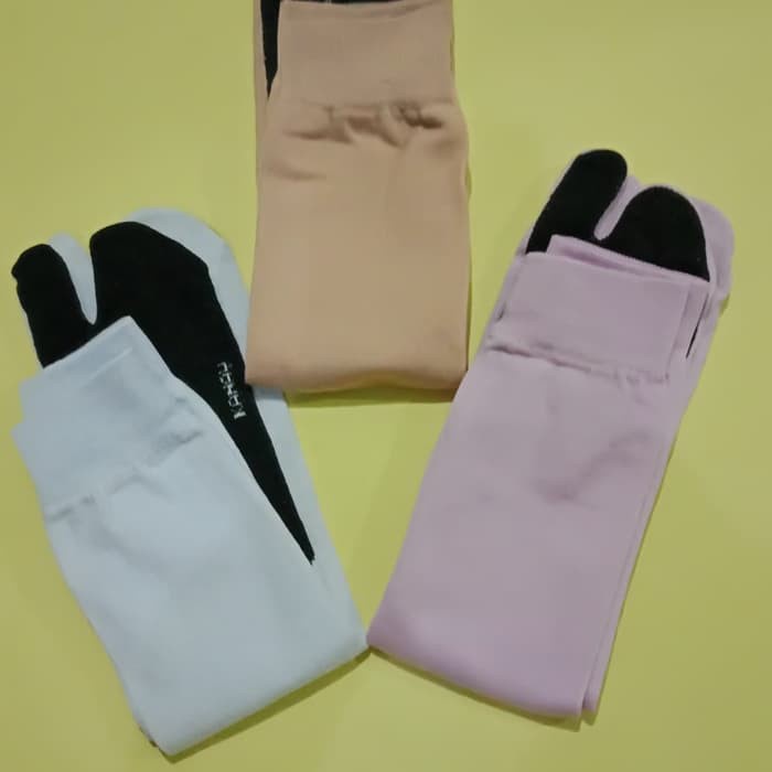 (KK MN) KAOS KAKI JEMPOL MUSLIMAH NYLON BUKAN POLYESTER-1