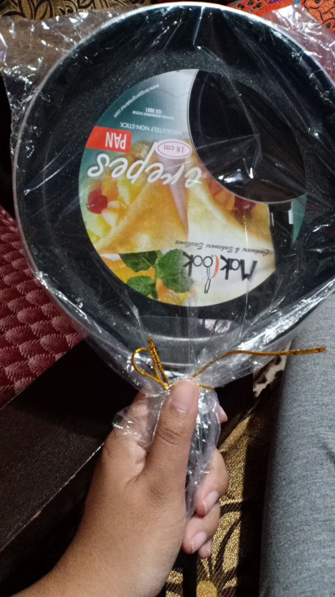 Makcook Wajan Crepes Pan 18 Cm Wajan Kue Pancake Lumpia