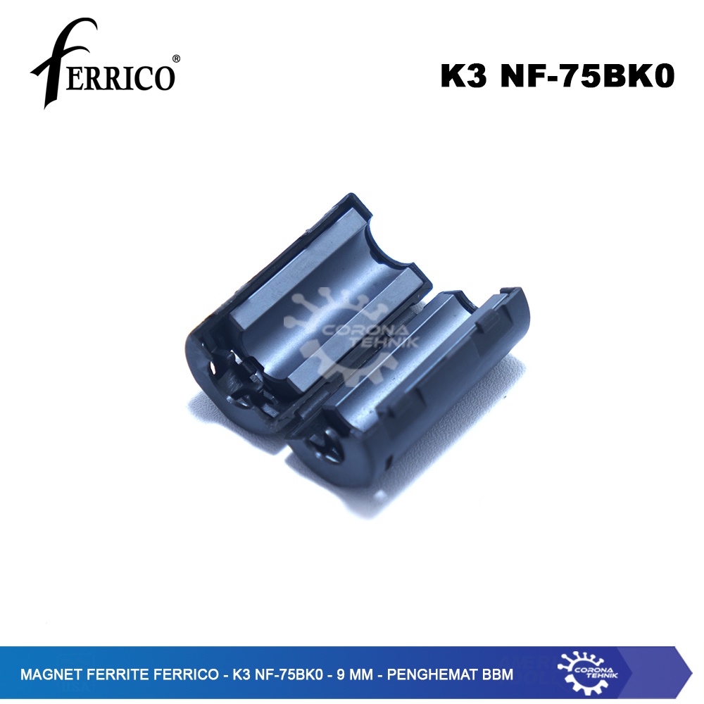 Ferrico - K3 NF-75BK0 - Magnet Ferrite 9 mm