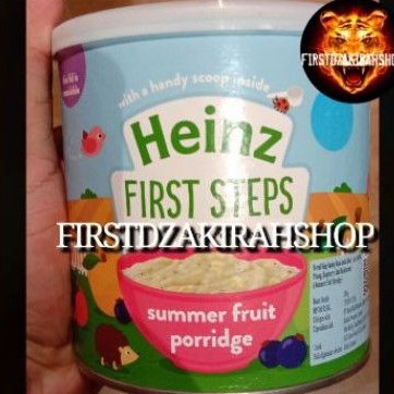 

Heinz first steps creamy summer fruit porridge 240gr