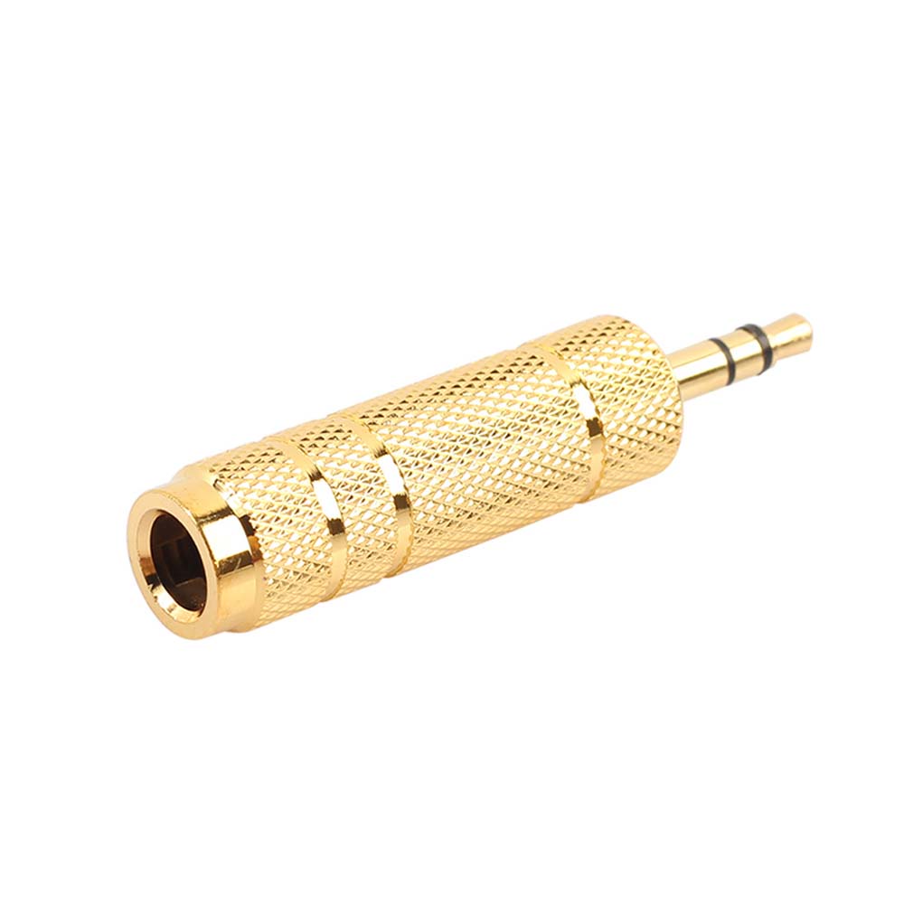 QUINTON Microphone Audio Connector For Mobile Phone PC Notebook Male to Female Audio Adapter 5PCS Stereo Speaker Converter Adapter 3.5 mm Plug Socket Earphone Amplifier