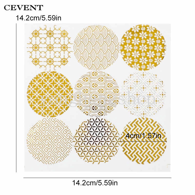 90pcs / lot Stiker Label Segel Kemasan Biskuit / Permen / Hadiah Untuk Pesta Pernikahan