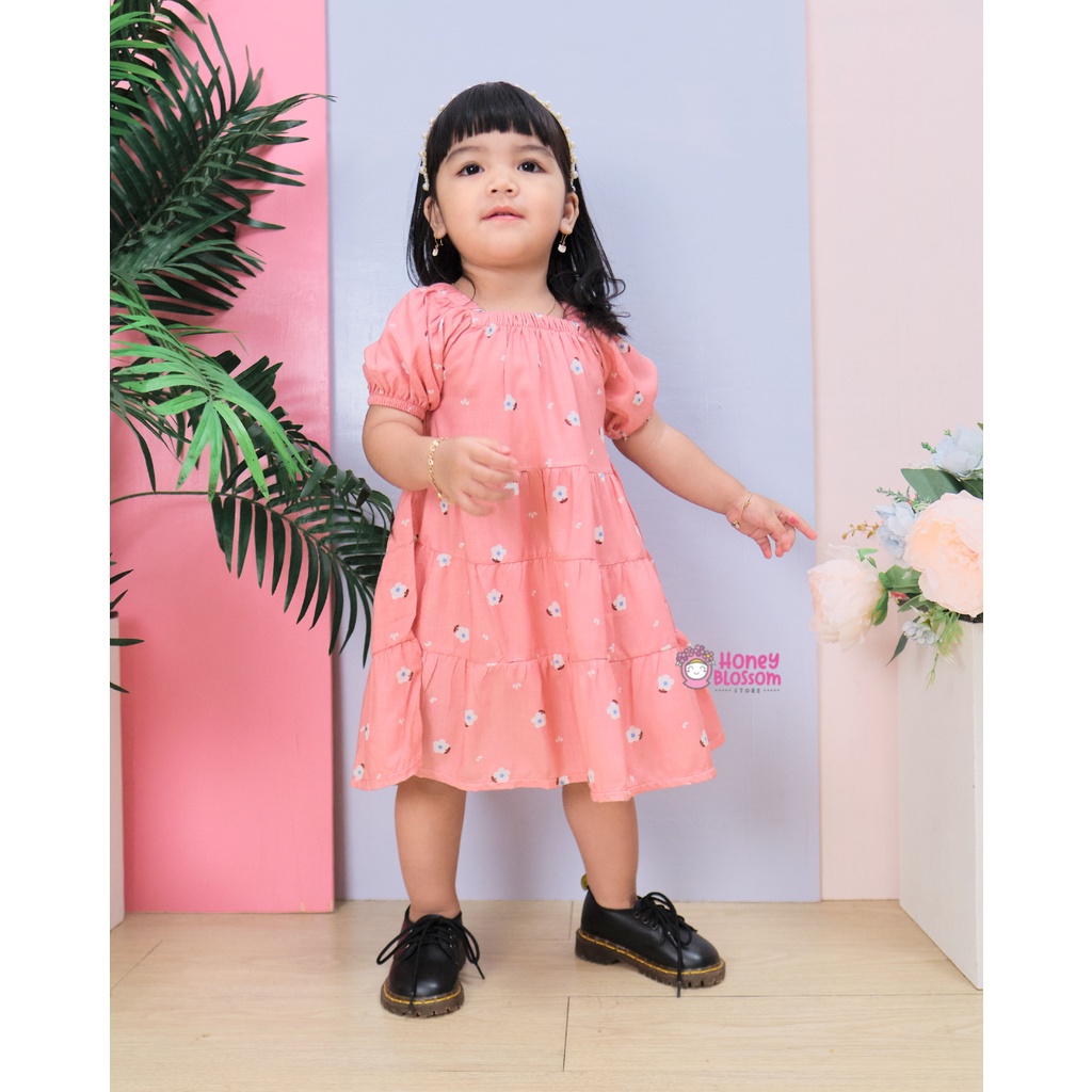 HONEYBLOSSOM dress anak perempuan emily series / dress anak perempuan 1 2 3 4 5 Tahun