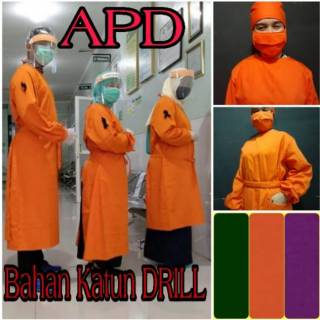 APD JUBAH OPERASI APRON DOKTER 1 SET Shopee Indonesia