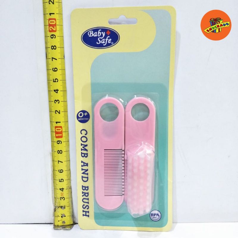 Baby Safe Comb and Brush Polos BD195