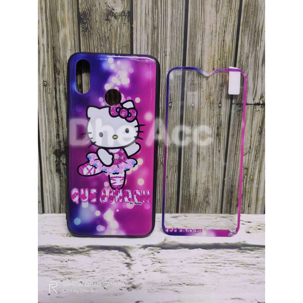 Hardcase OPPO Realme 3 - Free Tempered Glass OPPO Realme 3 - Silikon OPPO Realme 3 Gambar