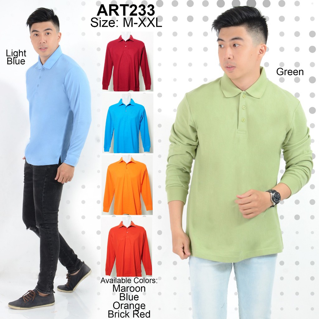 Kaos Polo Andre Michel Ori 233 Lengan Panjang TERMURAH