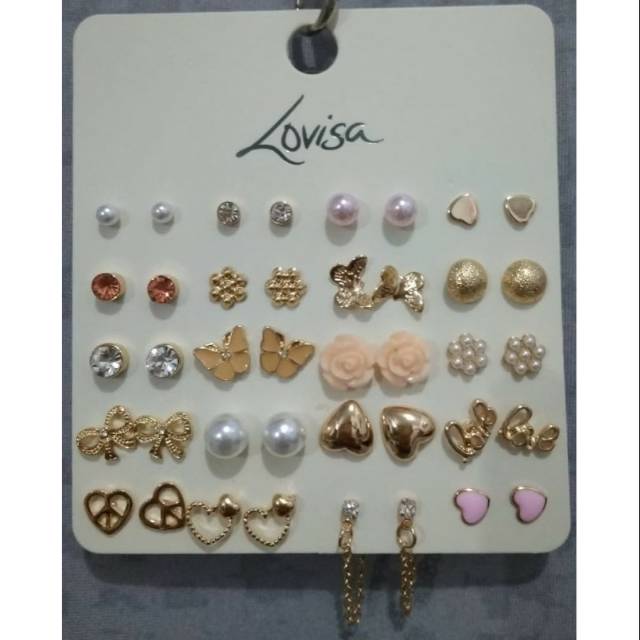 ANTING LOVISA / PERHIASAN LOVISA / LOVISA EARRINGS