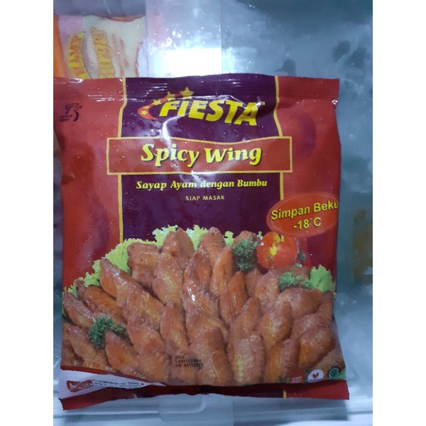 

Fiesta Spicy Wings 500gram/sayap ayam