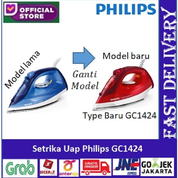 Setrika Uap Philips GC2145 Setrika Philips Uap Garansi Resmi Philips