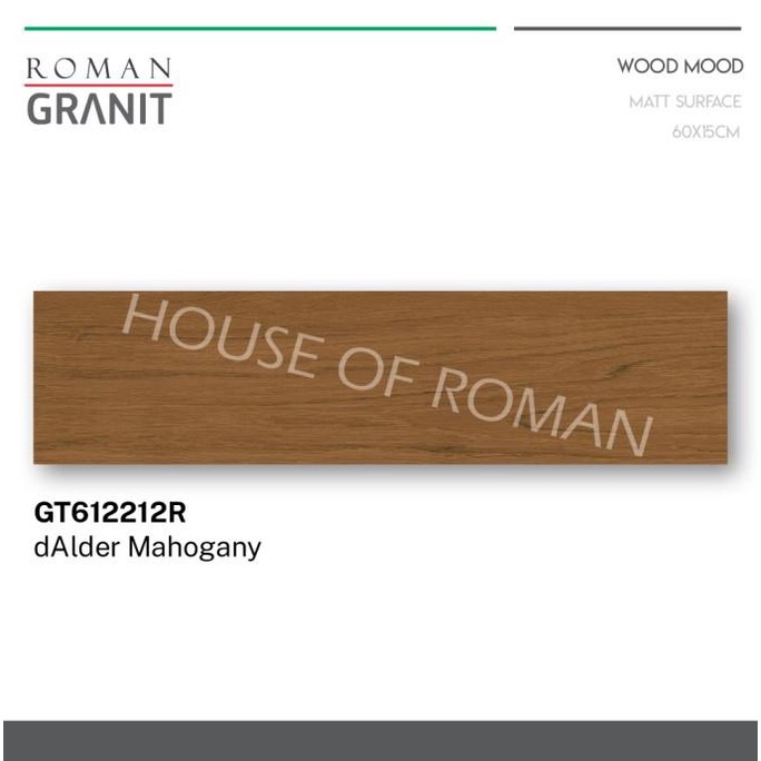 GRANIT ROMANGRANIT dAlder Mahogany 60x15 GT612212R (ROMAN GRANIT)