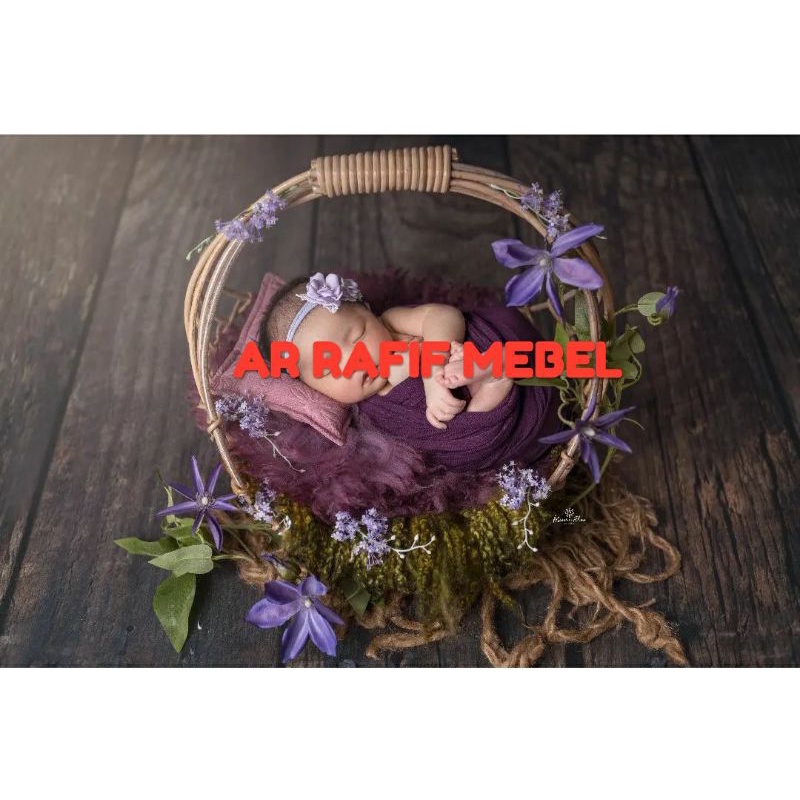 baby property / baby property rattan/baby property newborn/foto property bayi/photo property newborn