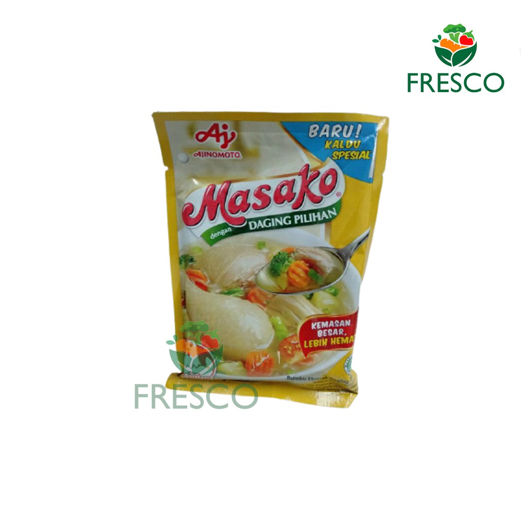 

Bumbu Penyedap Masako Rasa Ayam 100 gram - Bumbu Masak Instan