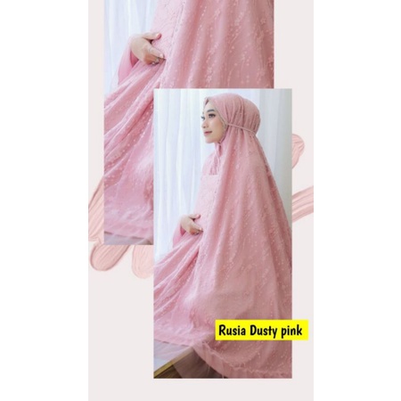 [COD] MUKENA RUSIA DALANOVA READY STOCK SIAP KIRIM MUKENA ORIGINAL PREMIUM