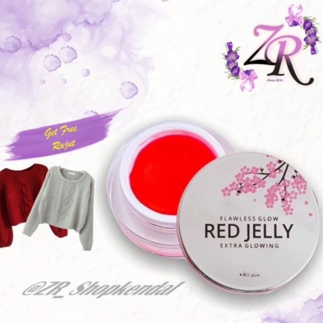 RED JELLY MS GLOW / glow jelly / jelly cream / RED JELLY / FLAWLESS GLOW RED JELLY / MSGLOW
