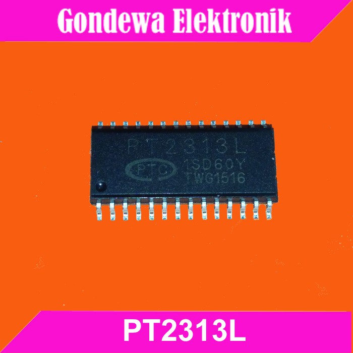 PT2313 PT2313L Sop-28 4-Channel Audio Processor IC