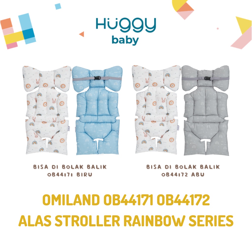 Omiland OB44171 OB441 Alas Stroller Rainbow Series