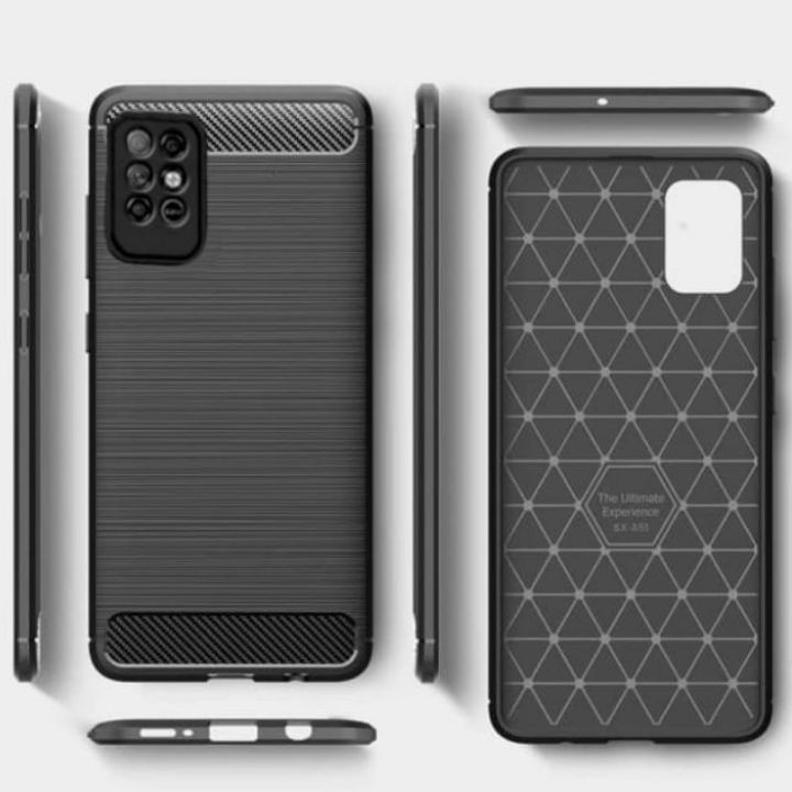 Case Infinix Hot 11S NFC / Infinix Note 8 2020 Case Carbon Ipaky Paket 3IN1 Pelindung Layar Plus Camera