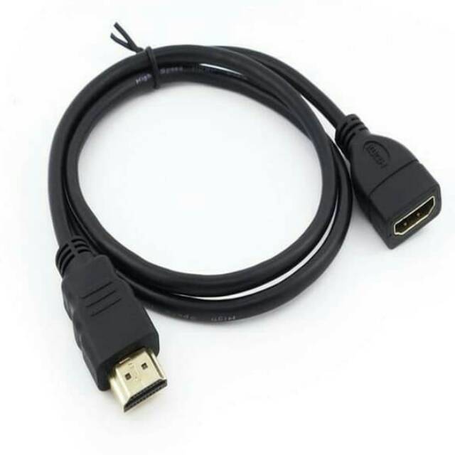 Kabel HDMI Extension Extender HDMI male to female 1.5m kualitas bagus