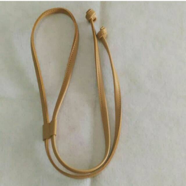 Tali serut tas rajut / kain - bahan kulit imitasi