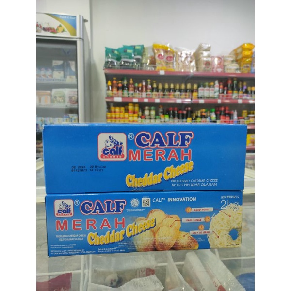 Calf Cheese/Calf Merah /Chedar Cheese /2Kg