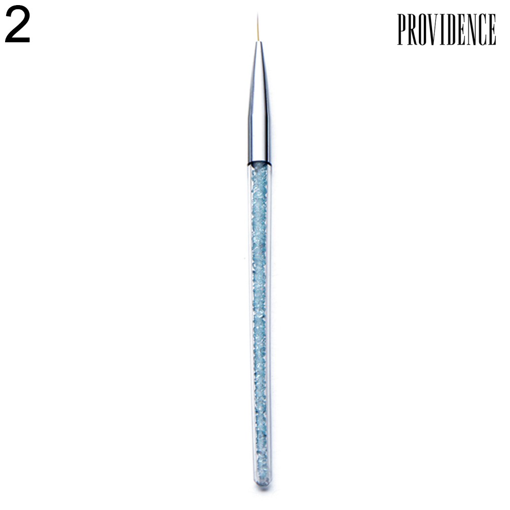 Providence Rhinestone Handle Nail Art UV Gel Polish Painting Drawing Pen DIY Manicure Tool
