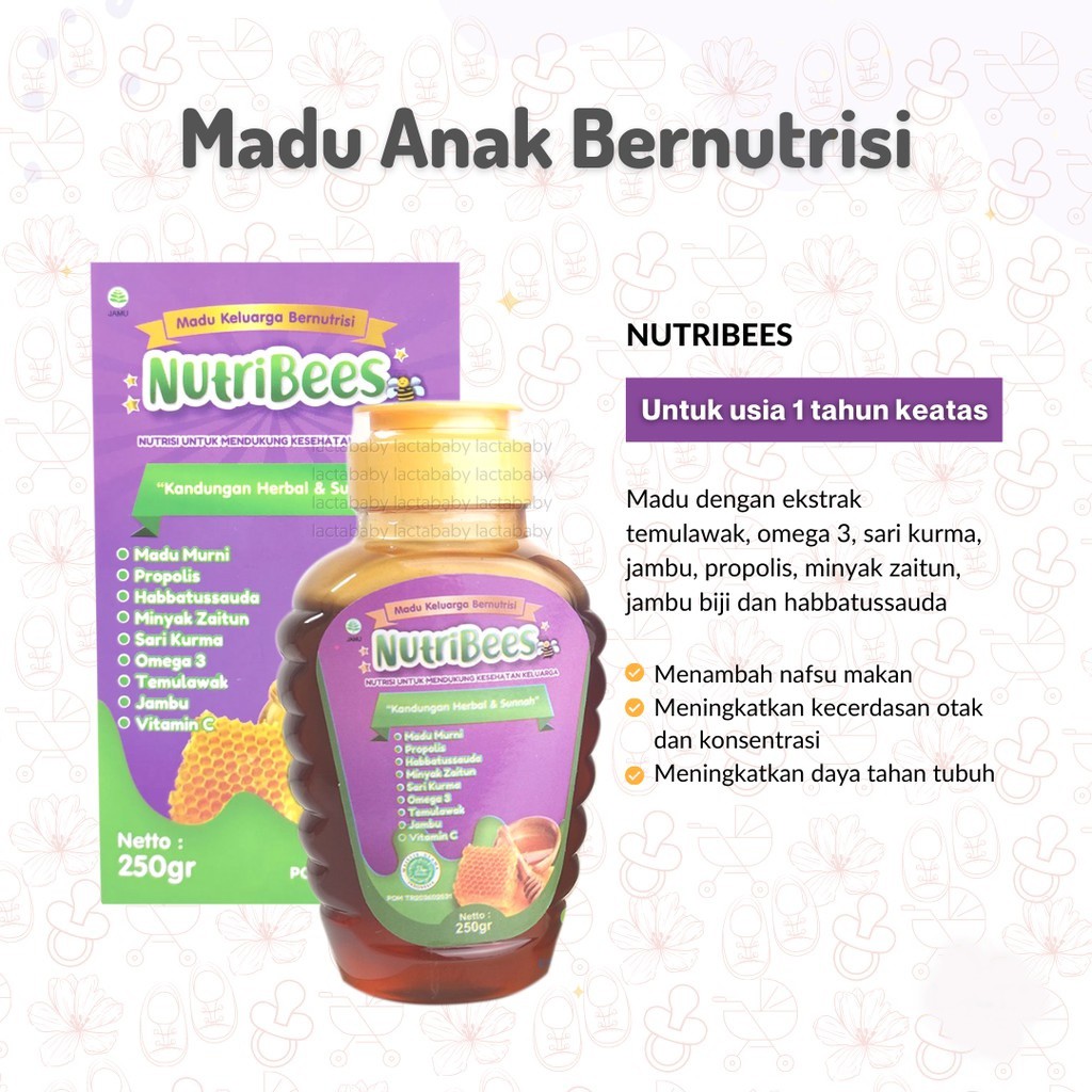

Nutribees Madu Anak 150g 250g