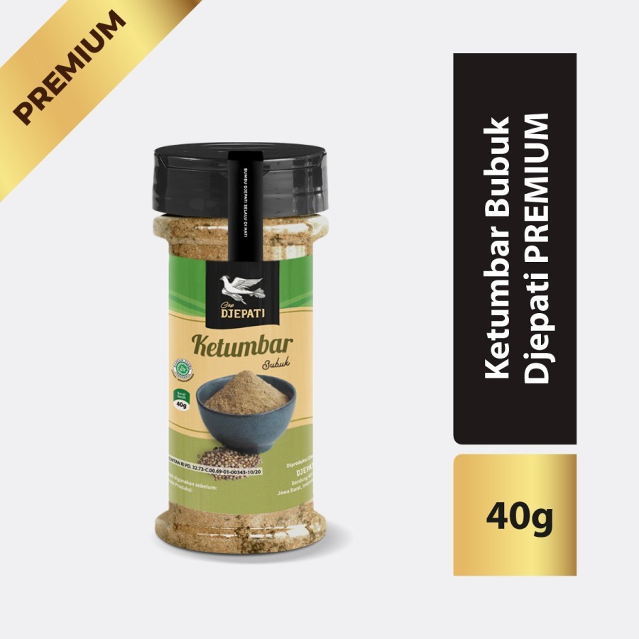 

Ketumbar Bubuk Botol Premium Djepati 40 Gr - Coriander Powder Spice