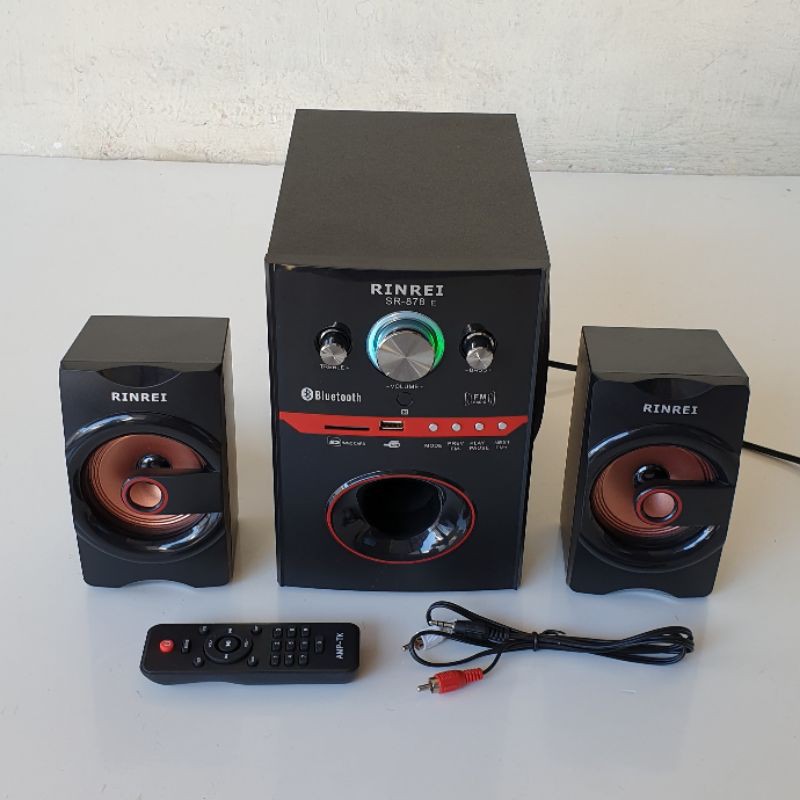 Speaker Bluetooth Rinrei SR878E Radio