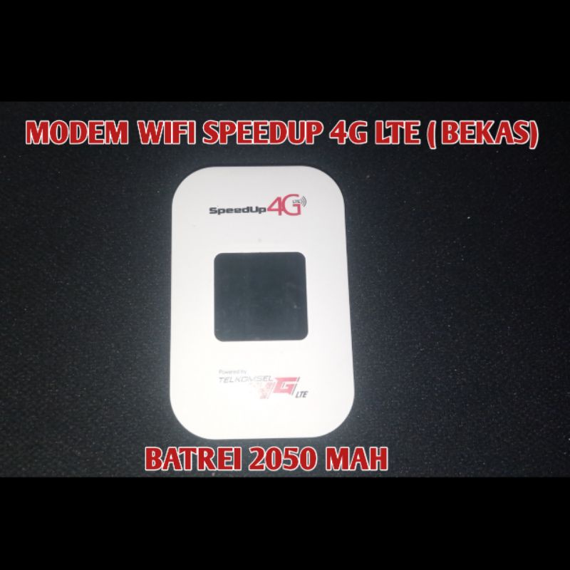 MODEM MIFI SPEEDUP 4G LTE ( BEKAS )